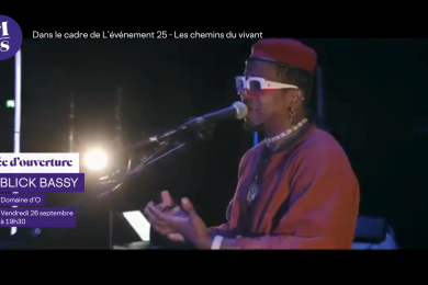 Soirée d’ouverture de L’événement 25 : Concert de Blick Bassy